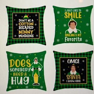 Buddy the Elf Pillow Covers